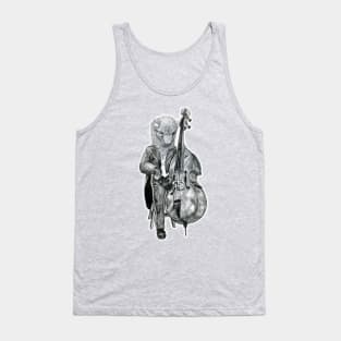 Carnival Animals - Buffalo playing Bass Tank Top